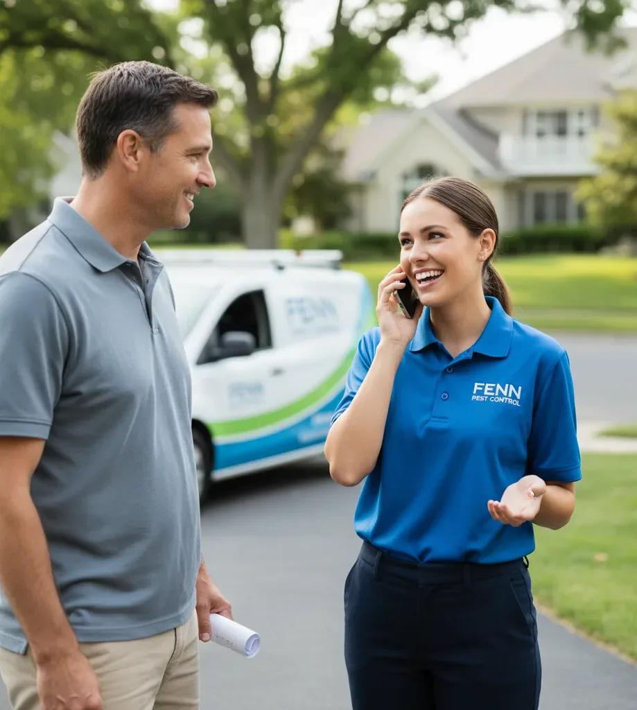 Fenn Pest Control customer support in La Porte City